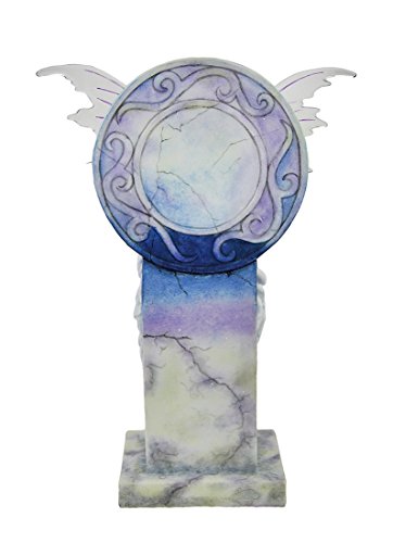 Estatua de Hada Azul Shimmer en Torre de Mármol miniatura 3