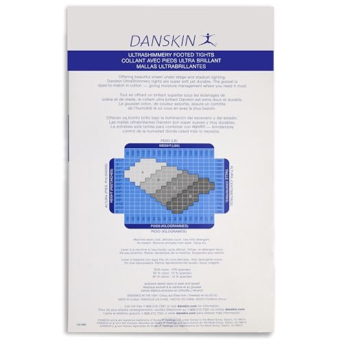 Image of Danskin Women's Shimmery Footed Tights