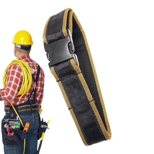Cinturón De Herramientas - Cinturón De Herramientas De Trabajo | Correa Rápida Desmontable para Carpintero, Electricista, Mecánico, Plomero, Jardinería y, Hombres y Mujeres