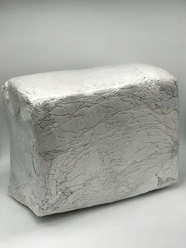 R+H Industrieputzlappen Kattun-Bettwäsche weiß, 10 kg