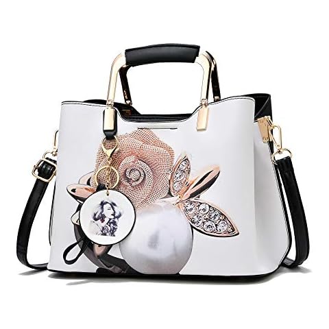 Nevenka Purses and Fashion Handbags for Women Top Handle Satchel Shoulder Bags Ladies Leather Totes (8) Cover