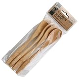 Juego de 4 cucharas de bambú reutilizables Green Actitud