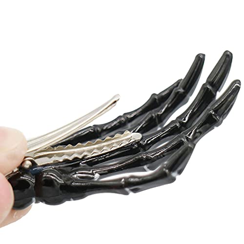 15 Pieces Halloween Skeleton Hands Bone Hair Clips Claws Skull Hand Hair Clip Hairpin Zombie Punk Rock Horror Hair Clip For Women Girls Hair Accessories #TOP4