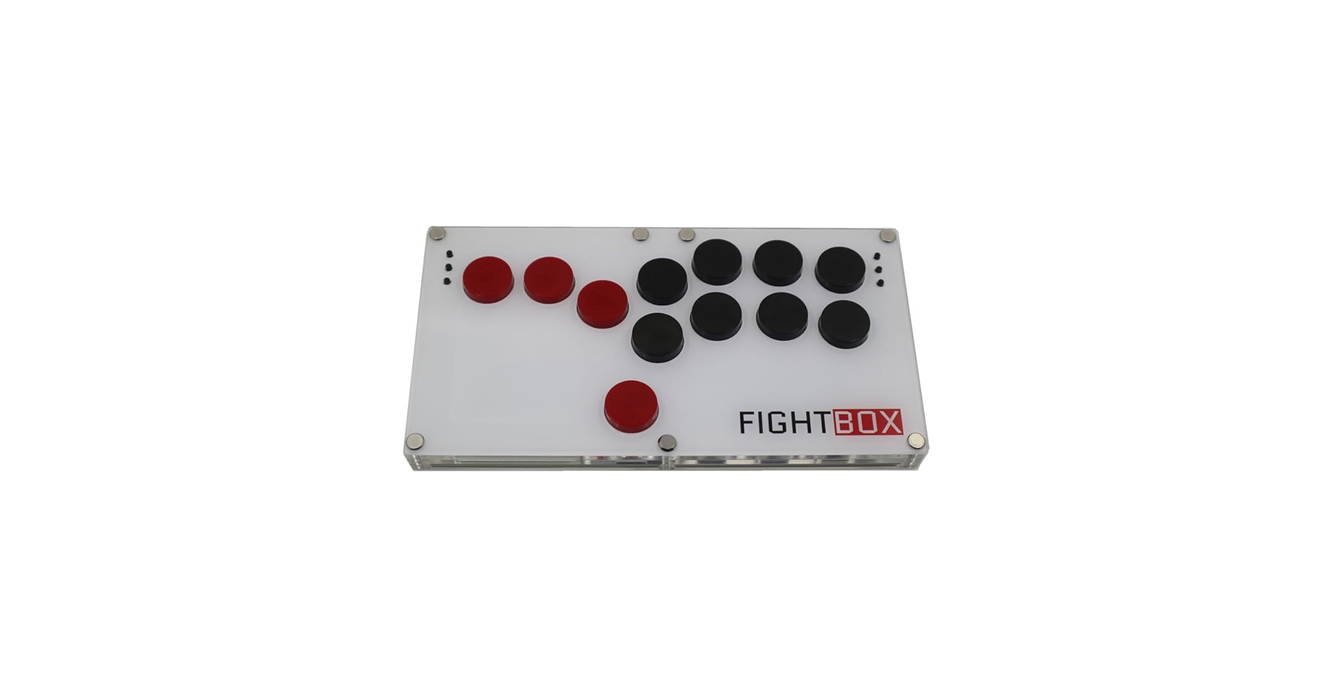 FightBox B1-PC-B-B超薄型 レバーレス アケコン ボタン改造済み FightBox B1-PC-B-B超薄型 レバーレス アケコン ボタン改造済み