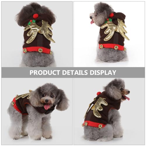 Disfraz Navideño para Perro Ipetboom Talla 51 cm miniatura 3