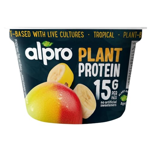 Alpro 15g Tropical High Protein Soya Yoghurt Alternative