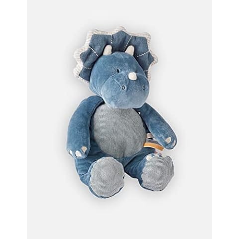 Noukie's - N2111.25 Dino Ops Soft Toy, 25 cm, Blue Cover