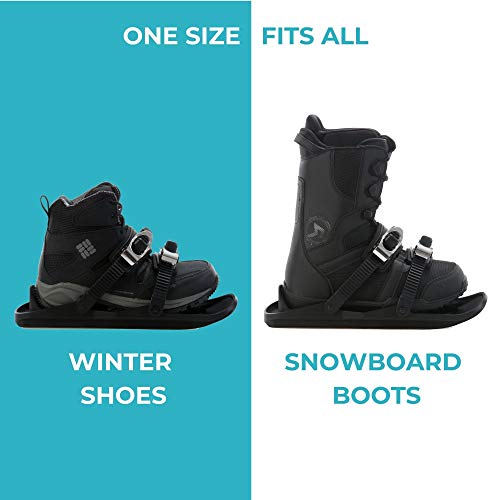 Snowfeet - Mini Pattini da Sci Corti per Neve |