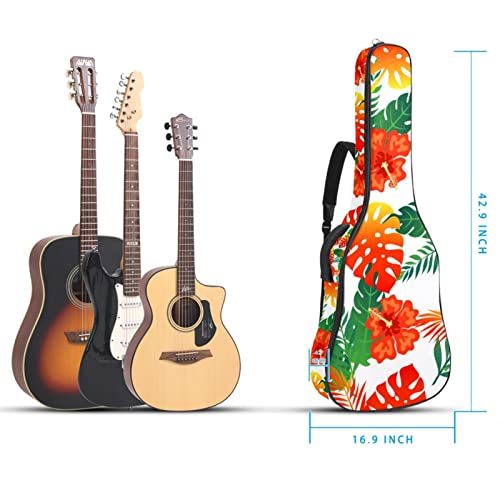 Housse imperméable pour guitare acoustique avec double bandoulière et poche Motif à carreaux et fleurs, Multicolore 07… - Les Beatles, Paul McCartney, John Lennon, RIngo Starr, George Harrison Housse imperméable pour guitare acoustique avec double bandoulière et poche Motif à carreaux et fleurs, Multicolore 07… – Image 6