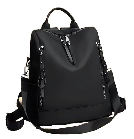 Monarch bizcom impex Fashion Leather Backpack Handbag Shoulder Purse Bag For Girls & Women Daily College & Office Use |Zip Pocket