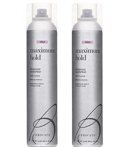 Brocato Maximum Hold Hairspray 10 Oz. (Set of 2)
