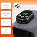 Cordless Ankle Massager with Heat, Ankle Heating Pad, USB Rechargeable Heated Brace Wrap Warmer, 5 Heat Levels, 3 Vibration Modes, Auto Shut Off