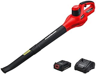 PowerSmart PS76101A 20V Lithium-Ion Cordless Blower, 1.5 Ah Battery and Charger Included