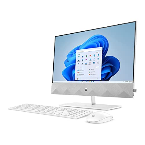 Irresistible Deals HP Pavilion 27-inch All-in-One Desktop, 10th Gen Intel i7-10700T Processor, 16 GB RAM, 1 TB SSD Storage, Full HD IPS Touchscreen, Windows 10 Home, Wireless Keyboard and Mouse... - Image 3