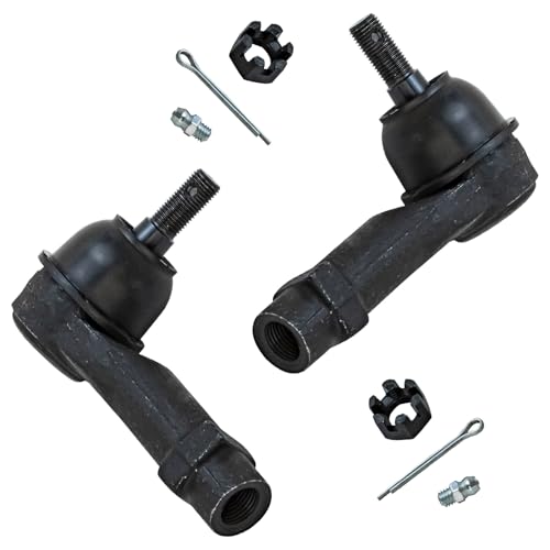Image of Detroit Axle - 5.0L & 2.3L Front End Control Arms Kit for 2015-2020 Ford Mustang, 2 Lower Forward Control Arms w /Ball Joint 4 Tie Rod Ends 2016 2017 2018 2019 Replacement - 6pc Set