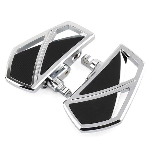 Repose-pieds larges moto pour resoudre le manque de grip sur fatboy dyna