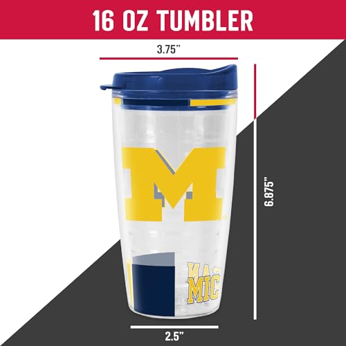 Image of Rico Industries NCAA Double Wall Tritan Tumbler 16oz or 22oz