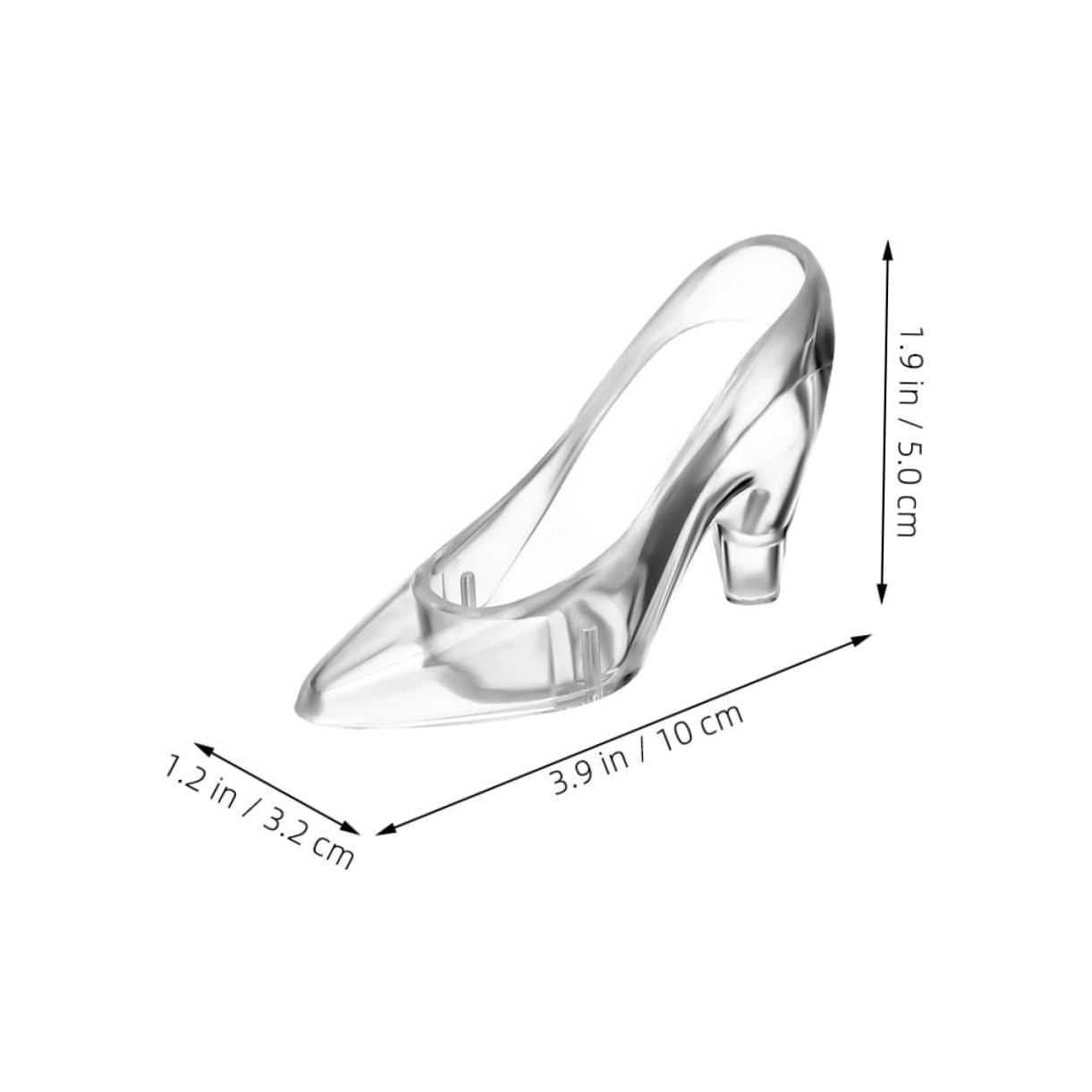 Stücke Tisch Prinzessin Pantoffel Statue High Heels Schuhe Ornament Schuh Hochzeit Tischplatte Dekoration