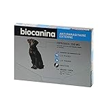 Biocanina Fiprodog 268mg spot-on antiparasitaire chiens de 20 à 40kgs 3 pipettes