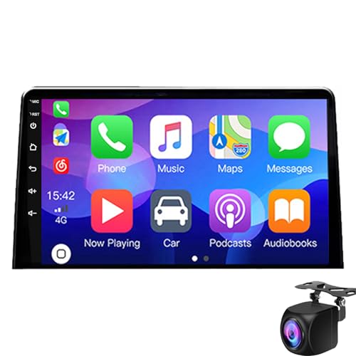 Android 15 Car Stereo Para Ci troen Berlingo 2019 Pe ugeot Partner Rifter 2020, Radio De Coche Con Pantalla Táctil De 9 '' Con Carplay Inalámbrico Y Android Auto GPS WiFi Bluetooth(Color:4 Core 1+16G)