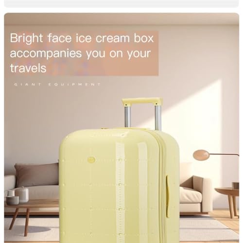 Suitcase Large Suitcase, Multifunctional Password Box, Male and Female Student Suitcase, Universal Wheel Boarding Box Luggage(Green,26IN)4
