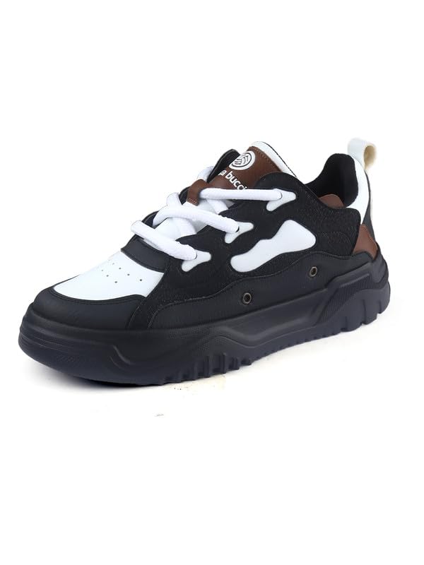 See full amazon price history chart for Bacca Bucci Mens Og Terraforge Low-Top Series: Bold Street-Ready Sneakers With Signature Chunky Traction Sole Black, 7 UK Bacca Bucci Mens Og Terraforge Low-Top Series: Bold Street-Ready Sneakers With Signature Chunky Traction Sole Black, 7 UK (B0CVDQYZ1F) Amazon Price History, Amazon Price Tracker