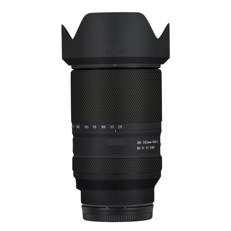 Autocollant objectif Tamron 28-300 mm Sony : film de protection anti-rayures mat pour photographe