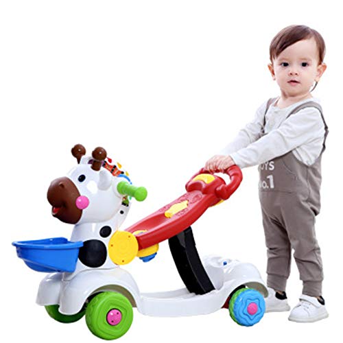 Lowest Prices! LFF MASSAGE Upgraded 3 in 1 Sit to Stand Walker,One Car for Three Uses,Interactive Ba...