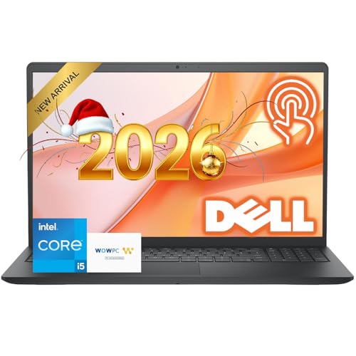 Dell 15.6�C���` FHD �^�b�`�X�N���[���m�[�g�p�\�R��| Intel Core i5-1334U CPU | 64GB RAM | 4TB PCIe SSD | �����o�b�e���[���� | WOWPC ���J�o���[USB | Windows 11�B