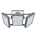 150W LED-Sicherheitslicht, 13500LM Superhell LED Fluter Flutlicht Außenstrahler, IP65 Wasserfest, 5000K Tageslicht, 3 Flutlicht mit verstellbarem Kopf unter, für Garten, Garage, Hotel ect.