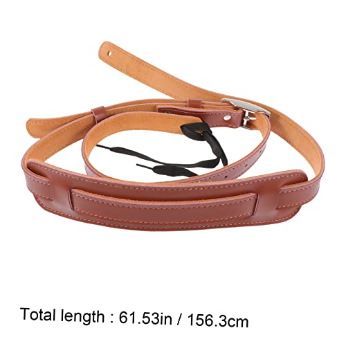 Sangle de guitare de vache Abaodam réglable pour basse lavable - 2