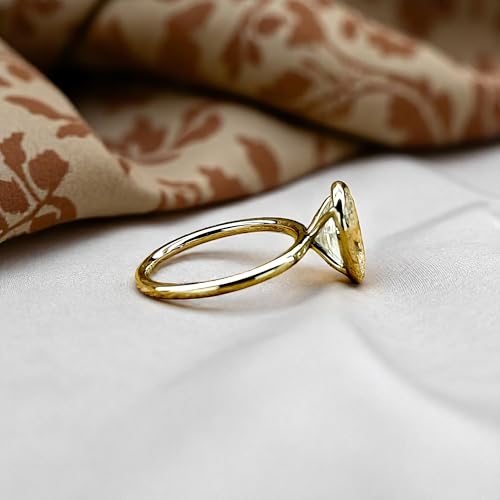 1, 2 or 3ct Oval Cut Solitaire Bezel Engagement Ring - Cubic Zirconia (CZ) Simulant in Sterling Silver/14K Gold, Modern Wedding Ring, Dainty Bridal Gift4