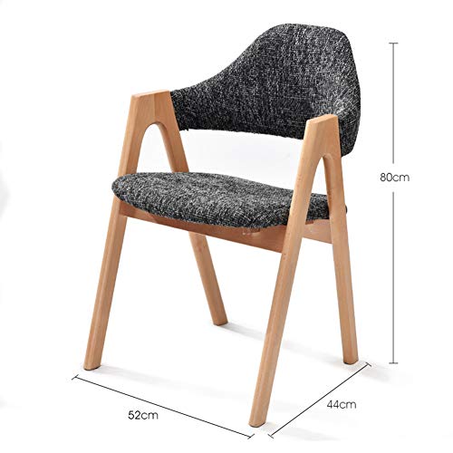 Stools Footstool Work Stool Step Stool Creative Small Stool Solid Wood High Elastic Sponge Solid Wood Cloth Dressing Fashion Bench ZHANGQIANG (Color : A-ash)