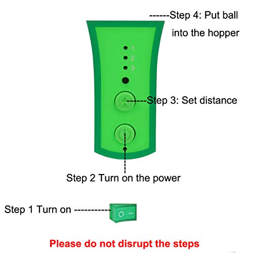 IDOGMATE Small Dog Ball Launcher,Automatic Dog Ball Thrower for Puppy and Small Dog