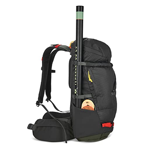 Sierra Designs Flex Hike 20L-30L Peat/Fiery Red miniatura 4