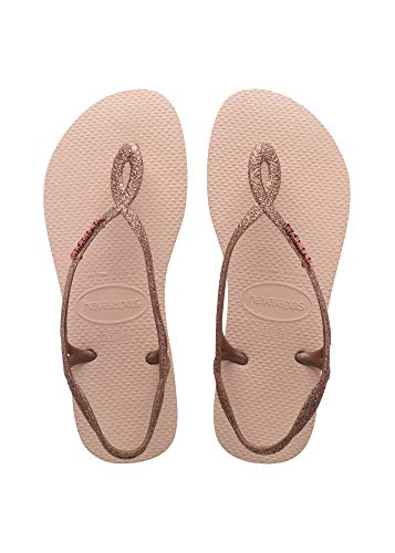 Chinelo Luna Premium, Havaianas, Feminino, Rosa Ballet, 37/38