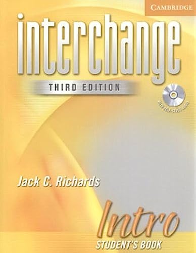 Interchange Intro Student's Book with Audio CD (Interchange Third Edition)