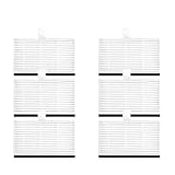 ZJFIOFWF メインサイドブラシフィルターは、MONSGA MS1 MAX、Q8 Max、Mova E10、Liectroux M70 Pro、Mamibot EXVAC700 Pioneerパーツと互換性があります。(6 Filter)