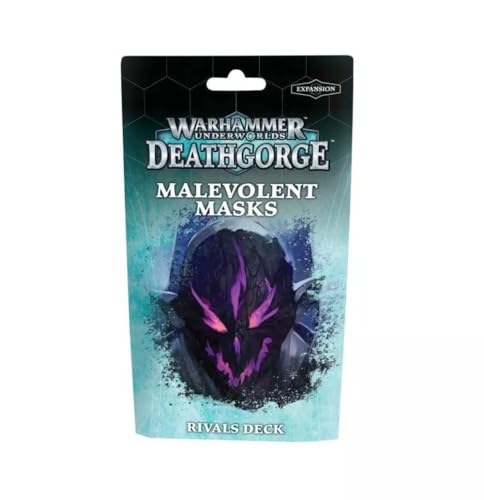 Warhammer UNDERWORLDS - MALEVOLENT Masks Rivals Deck