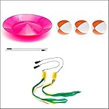 CONTENIDO - 1 Cinta Poi + 3 Bolas de Juego + 1 Plato Chino + Varita Divisible + Bolsa de Juego