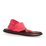 Sanuk Women's Yoga Sling 2 Flip Flop,Coral,8 M US