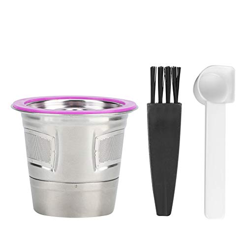 Kaffeekapsel, Praktisches Wiederverwendbares Kaffeekapsel-Kaffeemaschinen-Zubehör aus Edelstahl – Bild 7