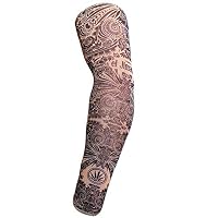 Manches de tatouage Tattoo Sun Protection Sleeves Ice Silk -hommes et