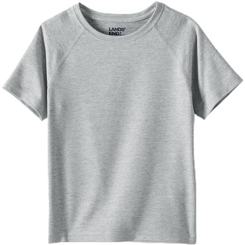 Lands' End School Uniform Kids Short Sleeve Active Tee