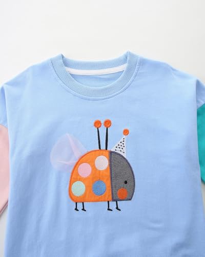 Image of Hongshilian Unisex Kids Cute Cartoon Cotton Sweater Shirt