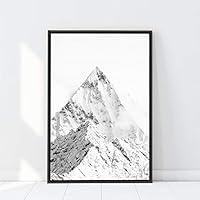 Framed Canvas Wall Art Natural Landscape Canvas Prints Home Artwork Decoration for Living Room,Bedroom - 16x24 inches