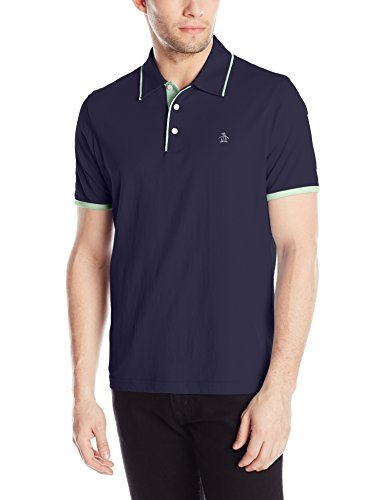 Original Penguin Men's Tri-Color Mearl Polo Shirt