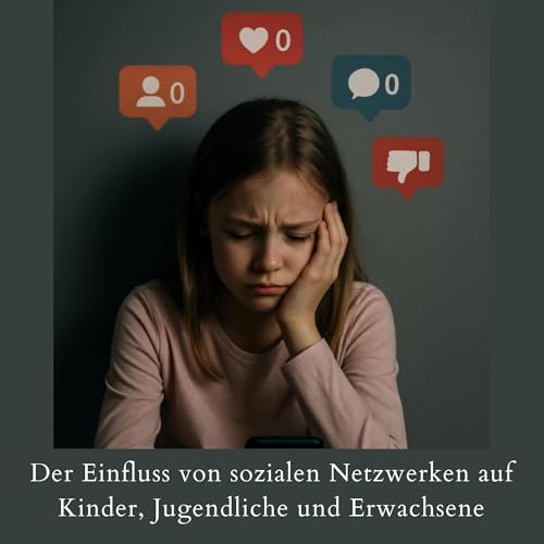 『Der Einfluss von sozialen Netzwerken auf Kinder, Jugendliche und Erwachsene』のカバーアート