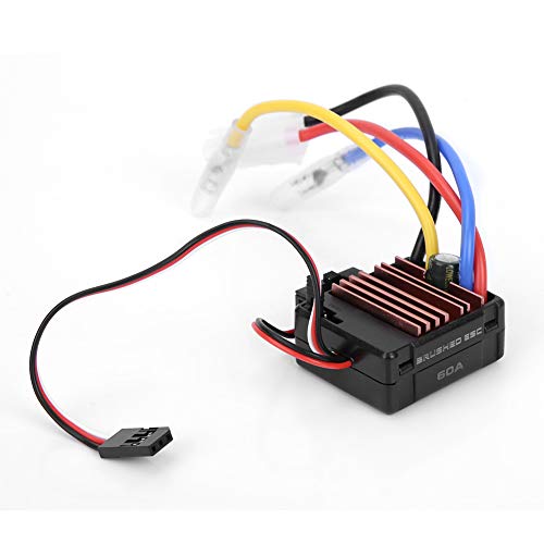 Dissipazione del calore robusta e maneggevolezza di corrente-Costruita con dissipali di calore ad alta efficienza e un involucro durevole, questo ESC offre una resistenza superiore a carichi di corrente elevati mantenendo temperature operative ottimali, garantendo prestazioni di lunga durata anche in condizioni impegnative.