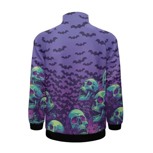 Image of Men's Lightweight Jackets Casual Full Zip Fleece Jacket Men Coats Fashion Long Sleeve Sweatshirt